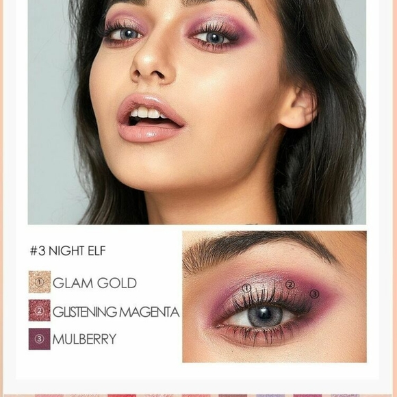 FOCALLURE Night Elf 9-Pan Eyeshadow - Picture 4 of 4